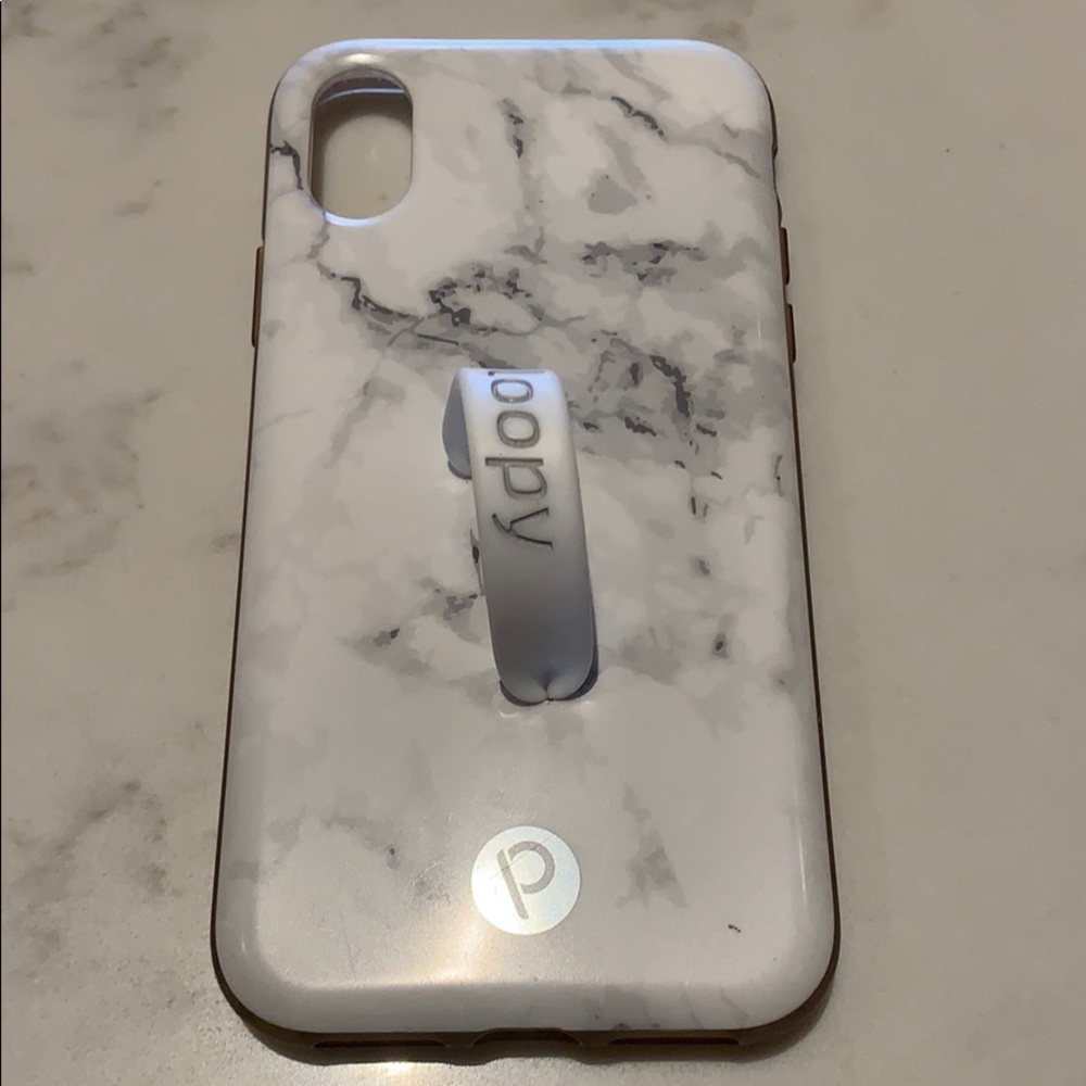 IPhone X - Gray marble Loop case